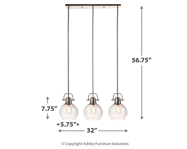 Johano Glass Pendant Light (1/CN)