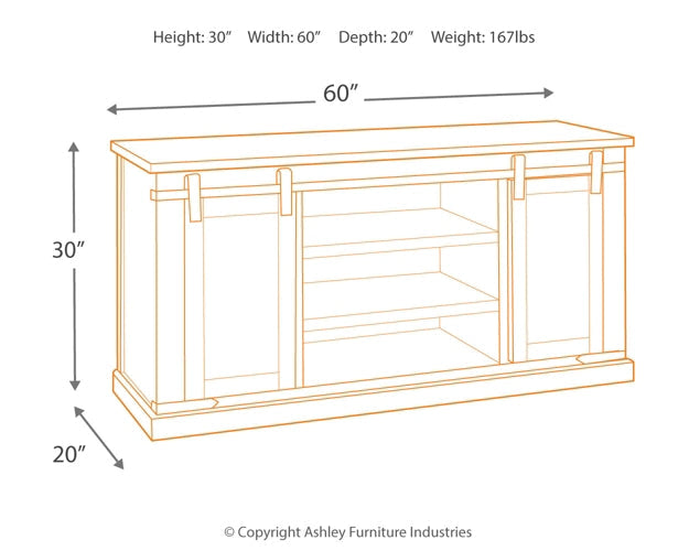 Budmore 60" TV Stand