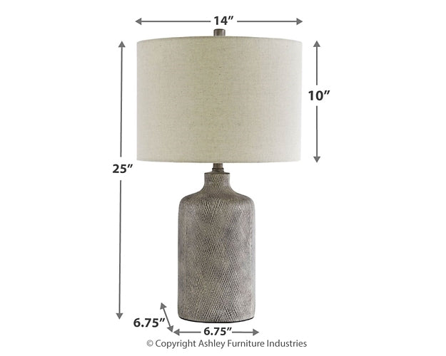 Linus Ceramic Table Lamp