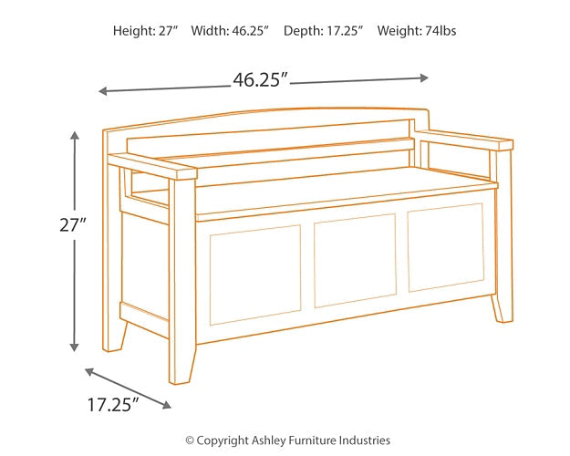 Charvanna Storage Bench