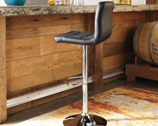 Bellatier Adjustable Height Bar Stool (Set of 2)