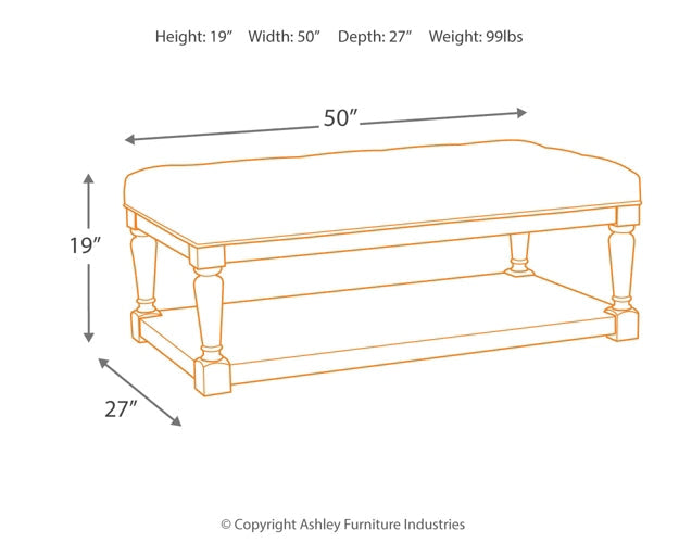 Shawnalore Ottoman Cocktail Table