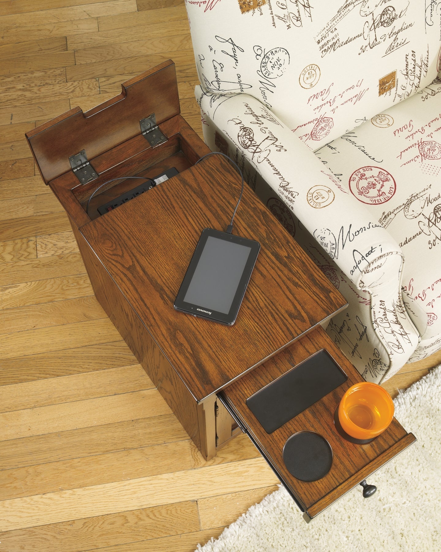 Laflorn Chair Side End Table