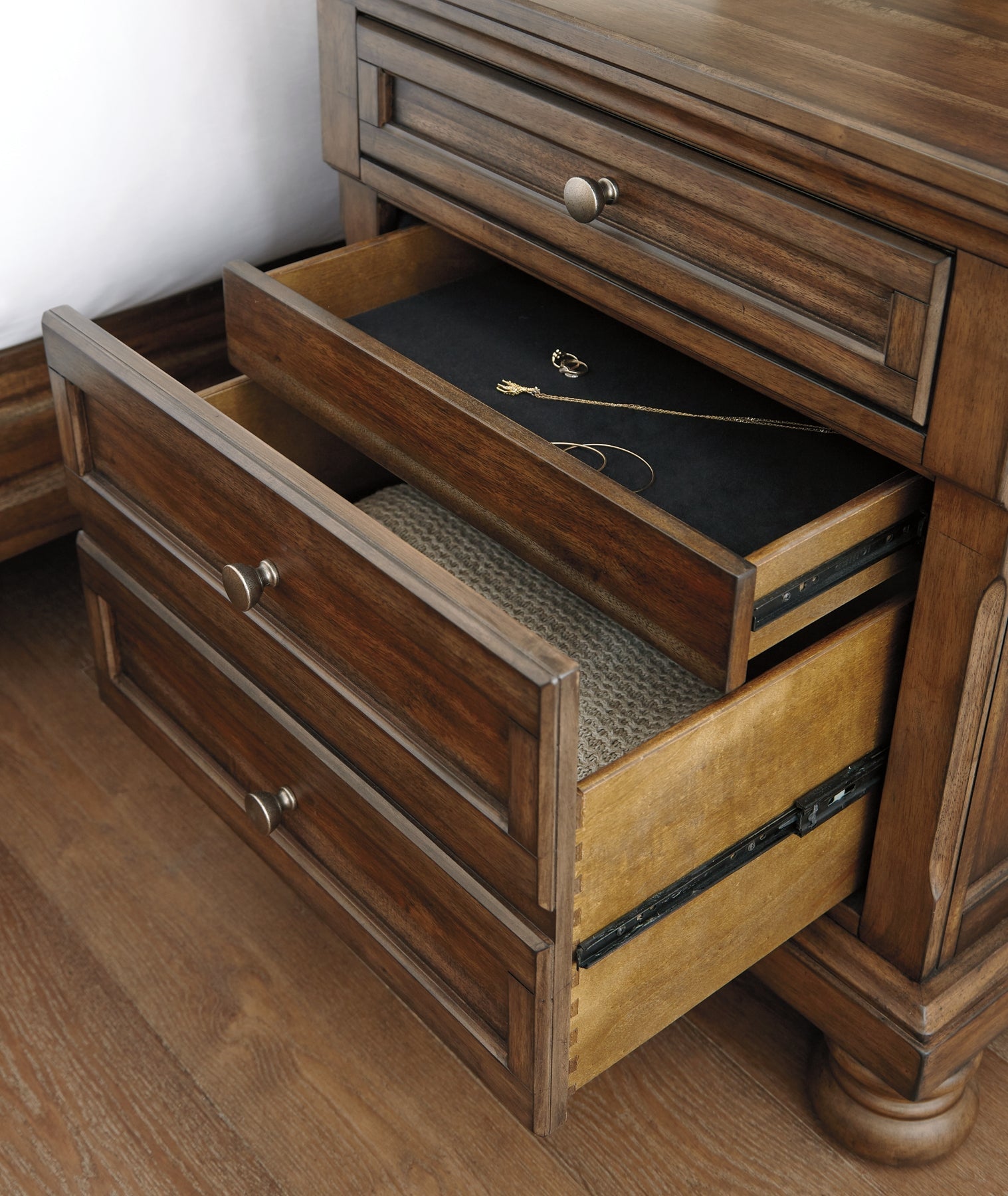 Flynnter Two Drawer Night Stand