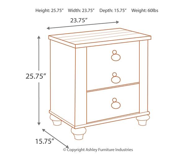 Willowton Nightstand