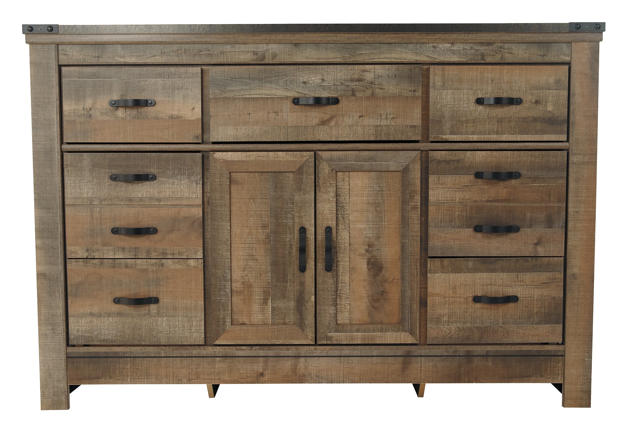 Trinell Dresser with Fireplace Option