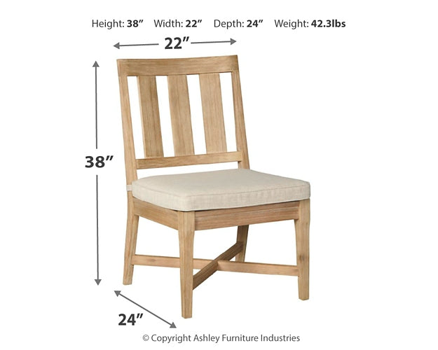 Clare View Chair with Cushion (2/CN)