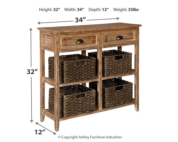 Oslember Console Sofa Table