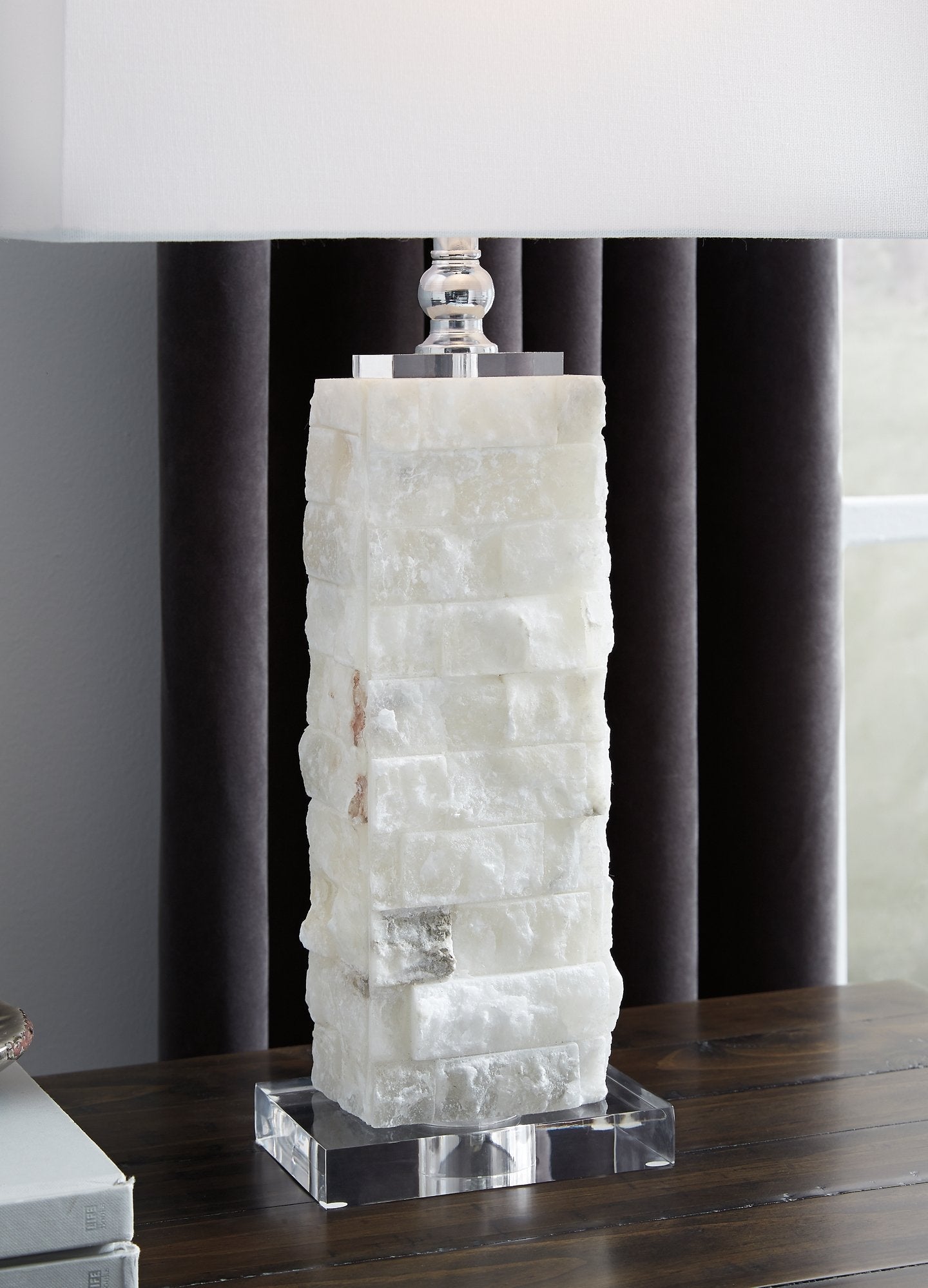 Malise Alabaster Table Lamp