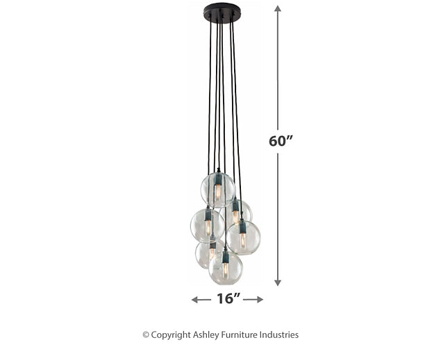 Sybil Glass Pendant Light (1/CN)