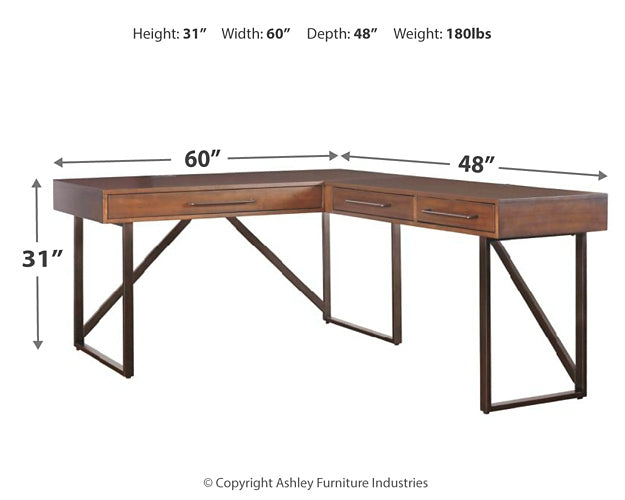 Starmore 2-Piece Home Office Desk