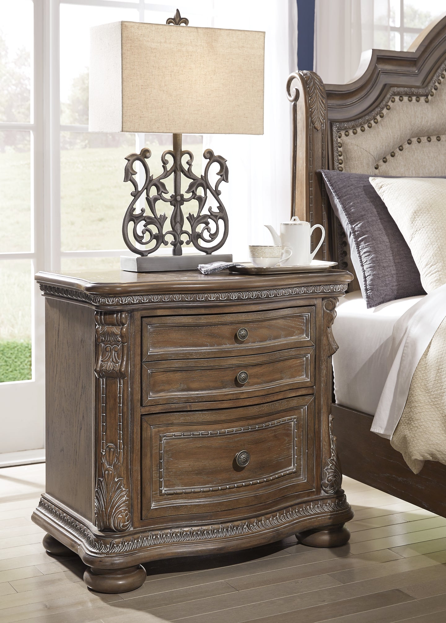 Charmond Two Drawer Night Stand