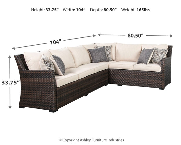 Easy Isle Sofa SEC/Chair w/CUSH (3/CN)