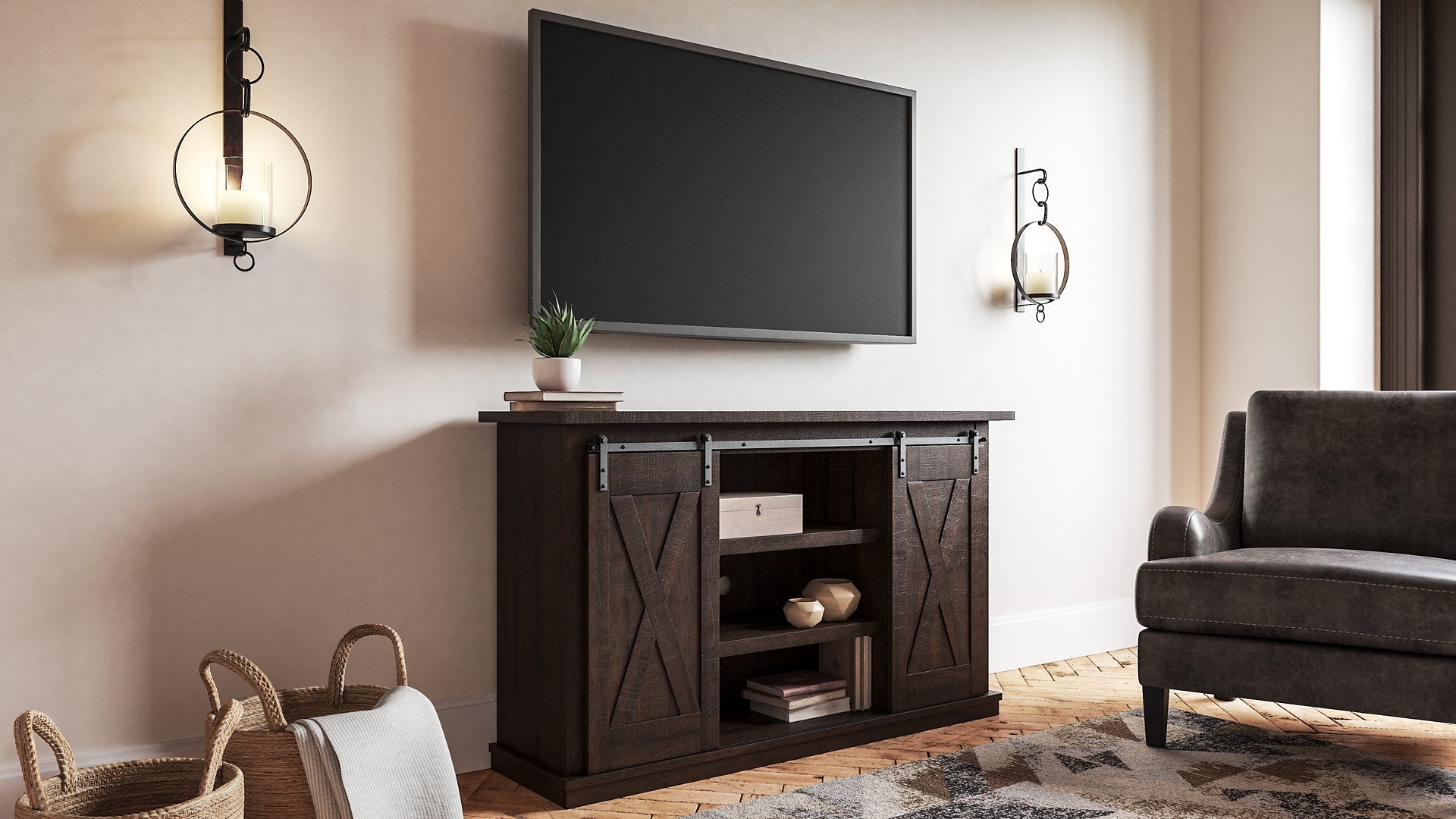 Camiburg Medium TV Stand