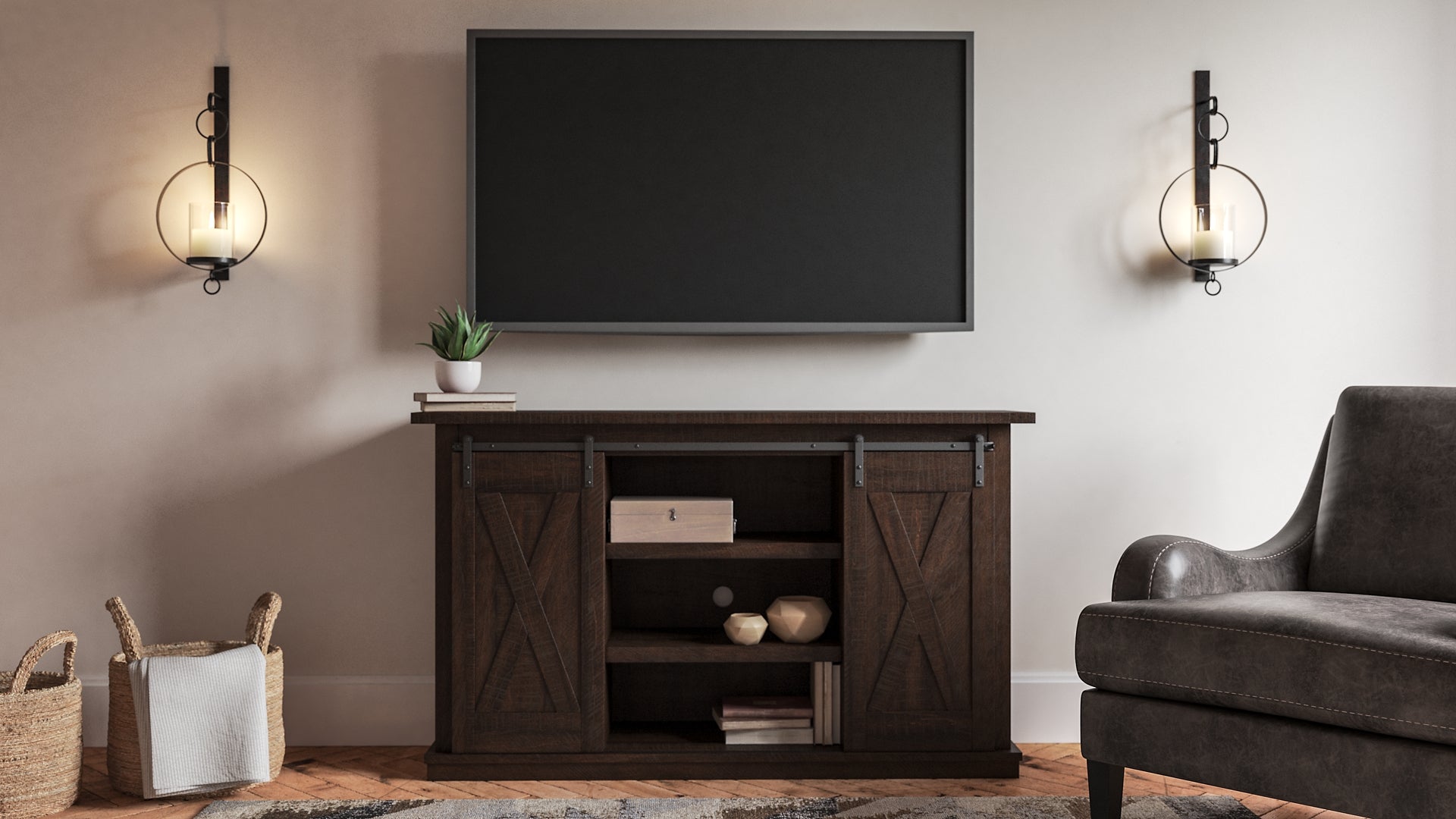 Camiburg Medium TV Stand