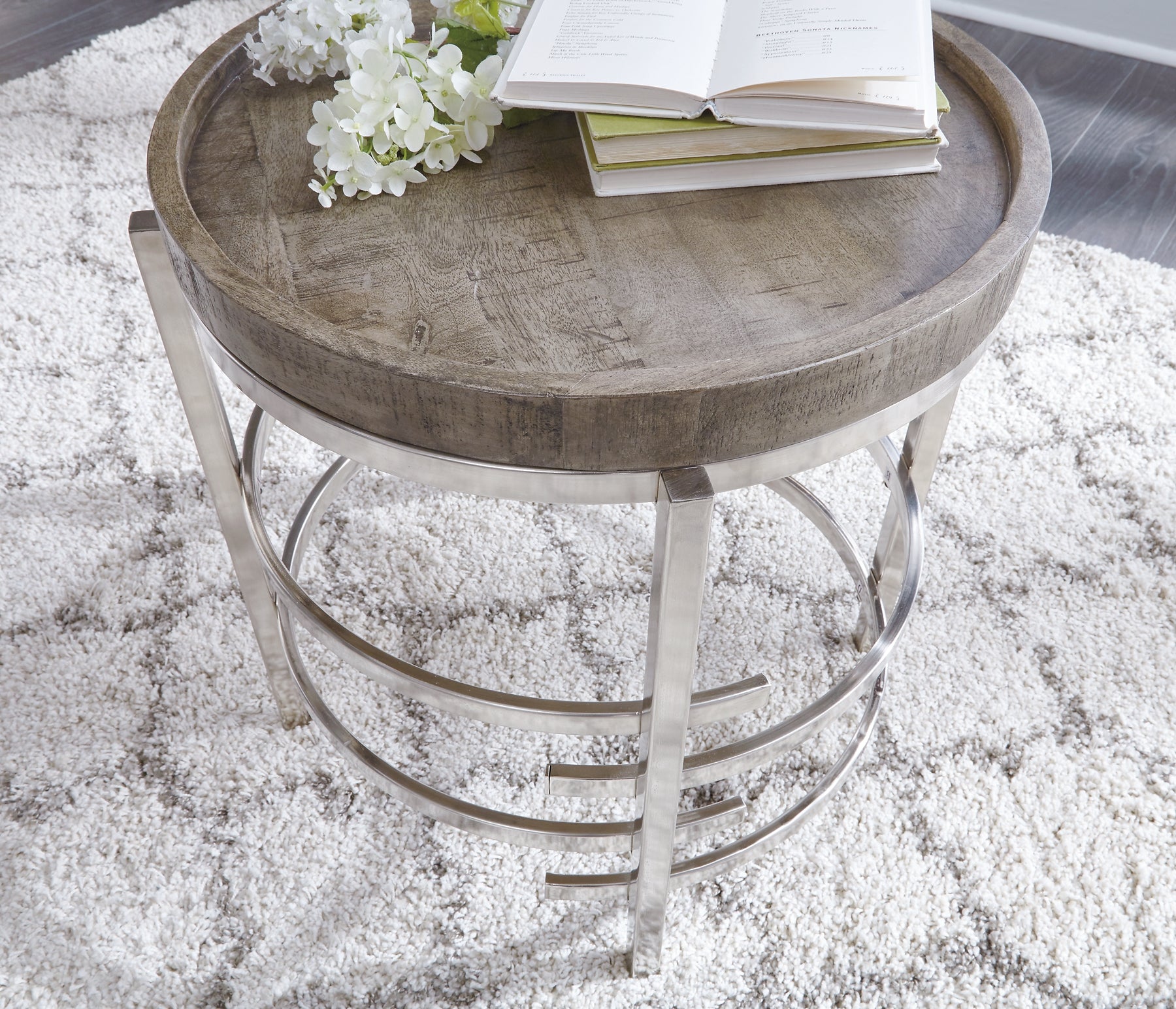 Zinelli Round End Table