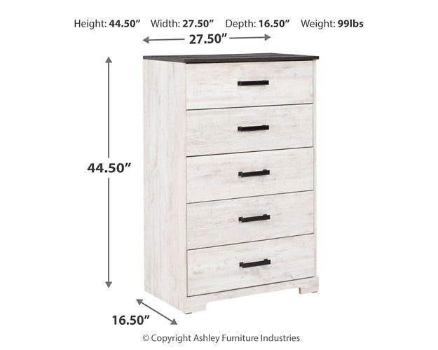 Shawburn Five Drawer Chest