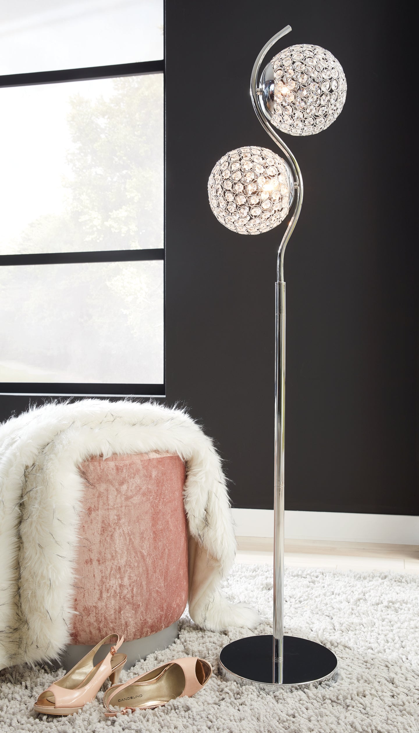 Winter Metal Floor Lamp