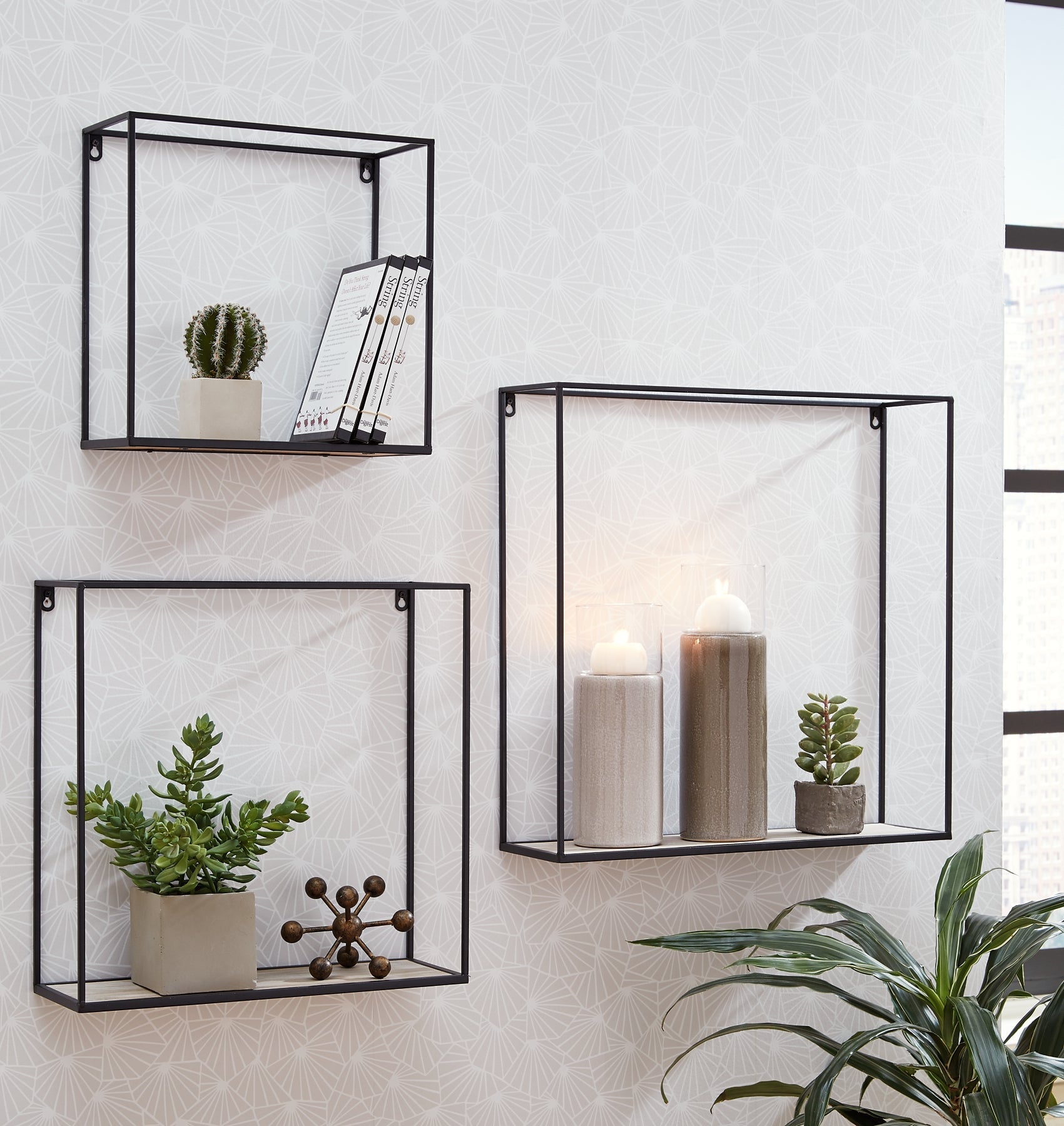 Efharis Wall Shelf (Set of 3)