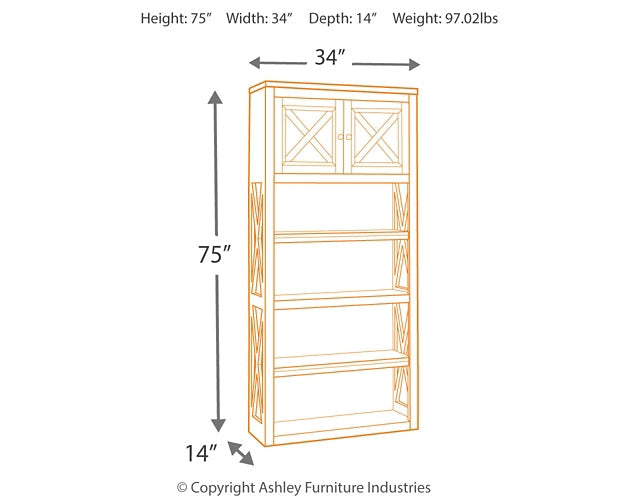 Bolanburg Home Office Desk and Storage