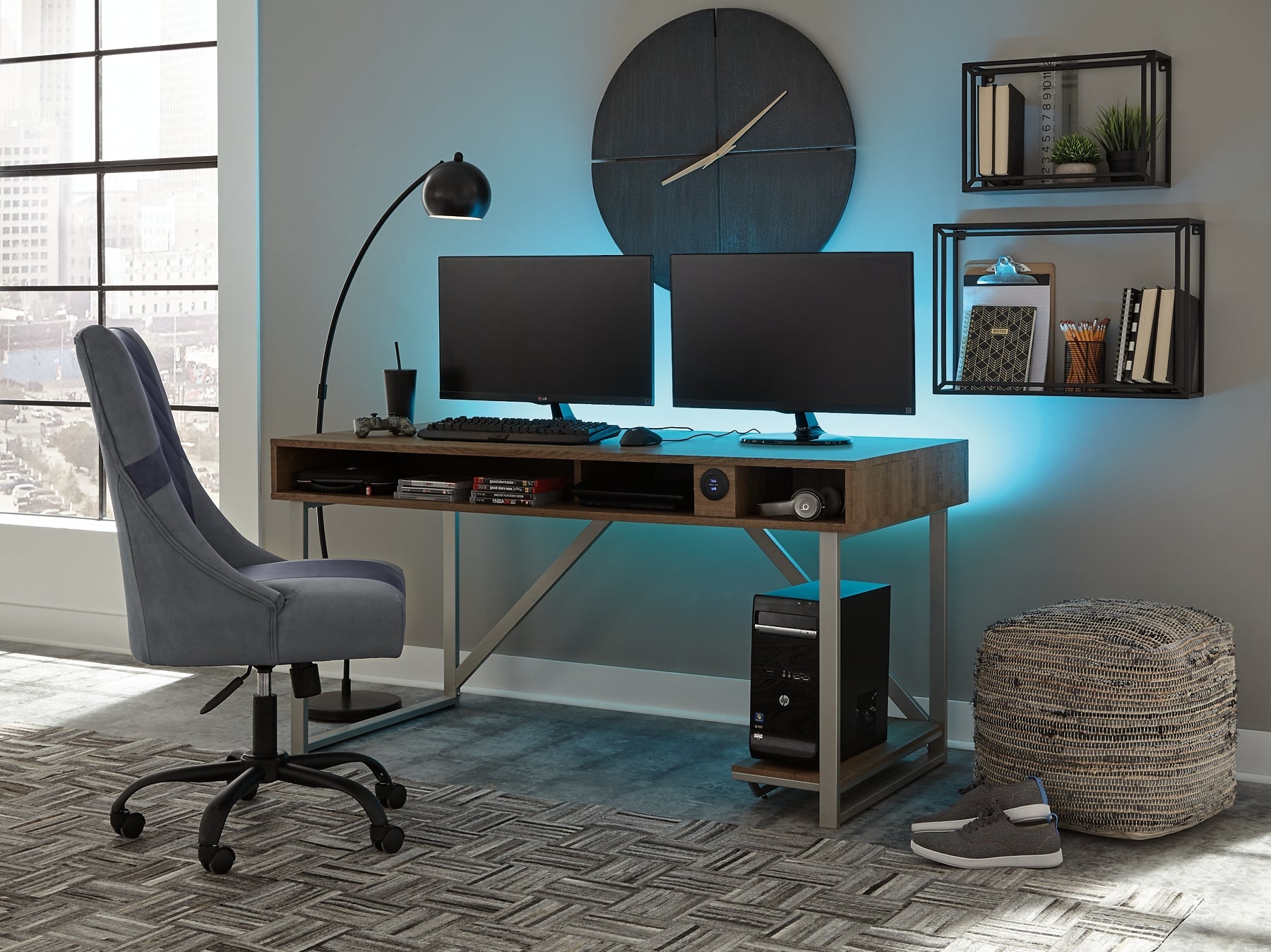 Barolli Home Office Desk with Chair