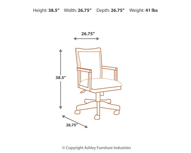 Hamlyn Home Office Desk with Chair