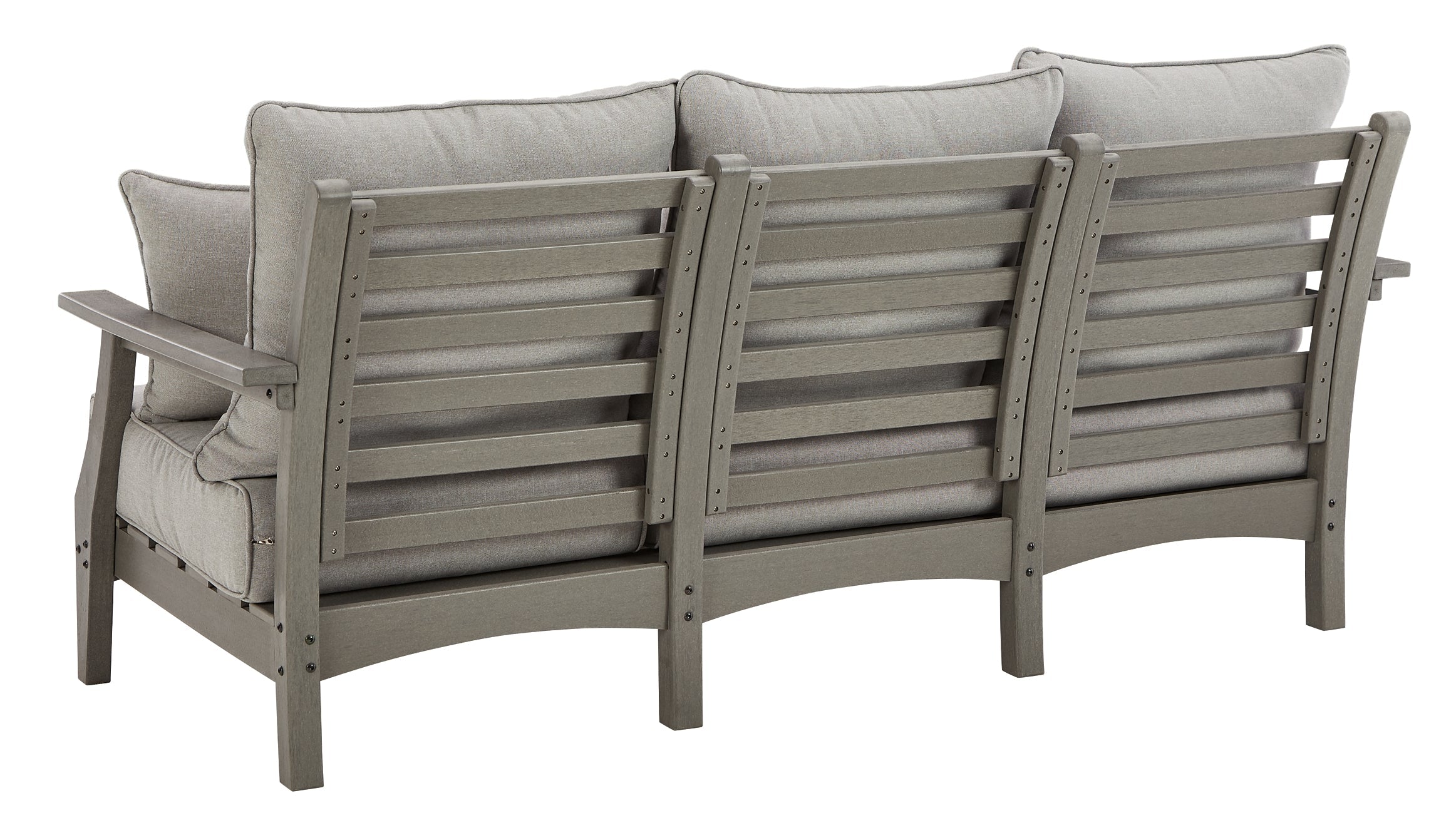 Visola Outdoor Sofa and Loveseat with 2 Lounge Chairs and End Table