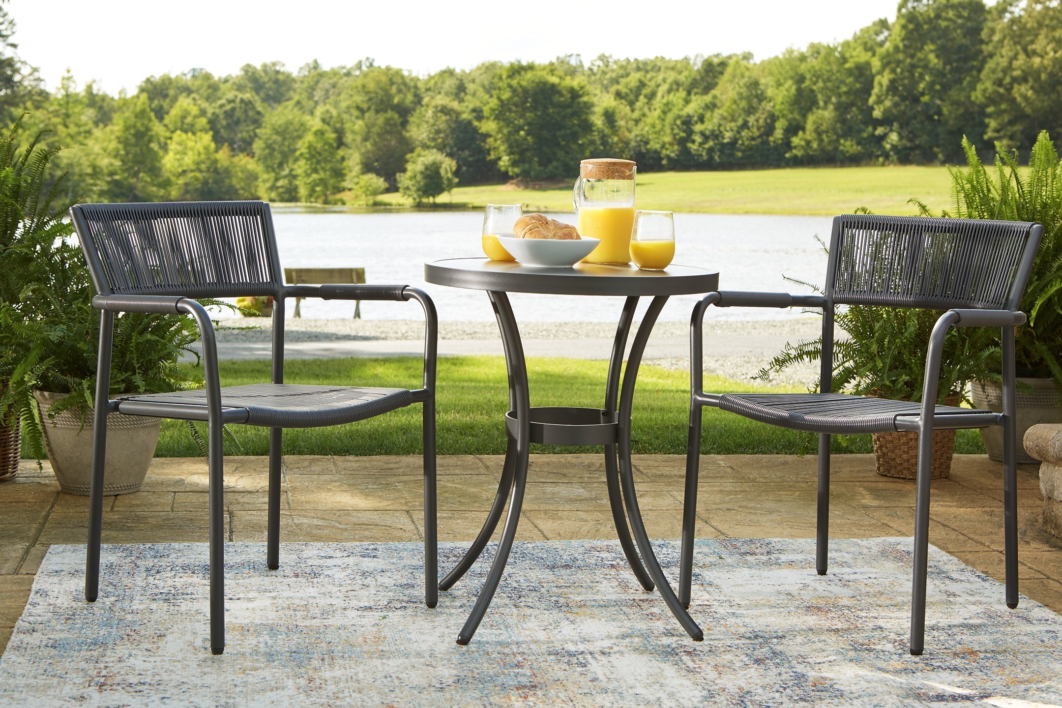 Crystal Breeze Chairs w/Table Set (3/CN)