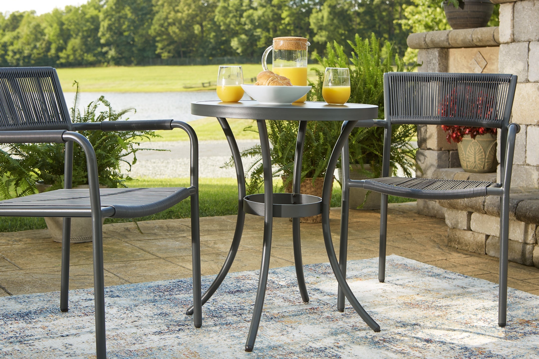 Crystal Breeze Chairs w/Table Set (3/CN)
