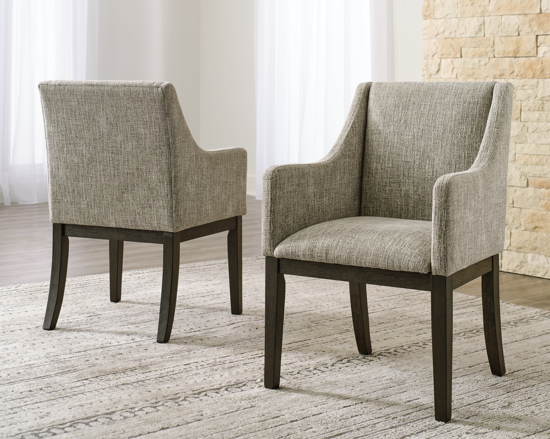 Burkhaus Dining UPH Arm Chair (Set of 2)