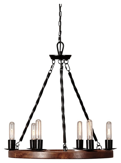 Plato Wood Pendant Light (1/CN)