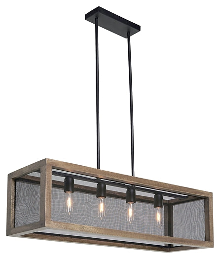 Jodene Wood Pendant Light (1/CN)