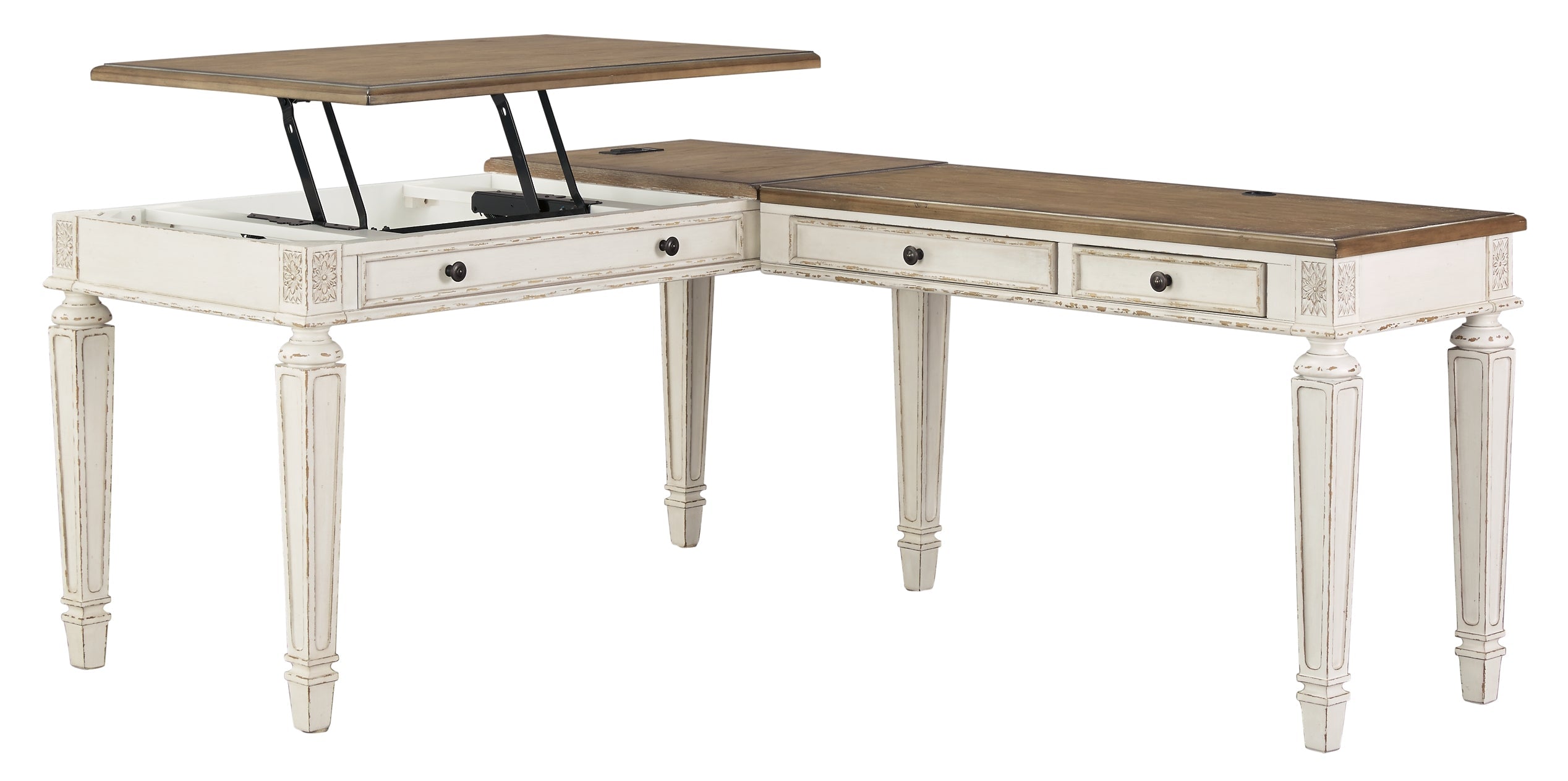 Realyn 2-Piece Home Office Desk