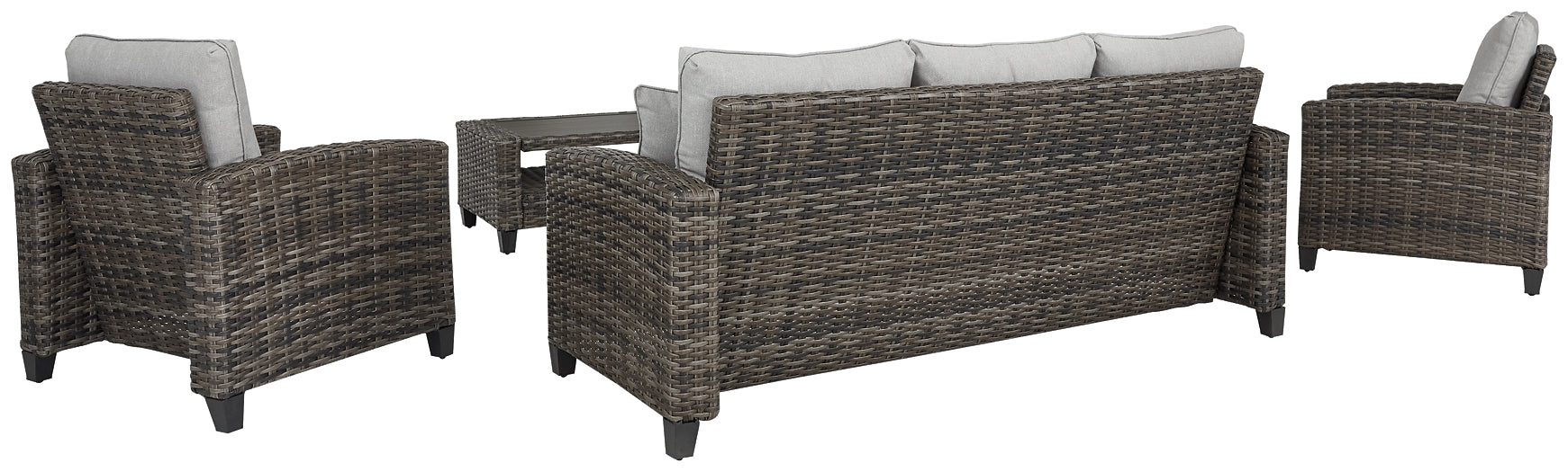 Cloverbrooke Sofa/Chairs/Table Set (4/CN)