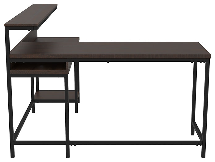 Camiburg L-Desk with Storage