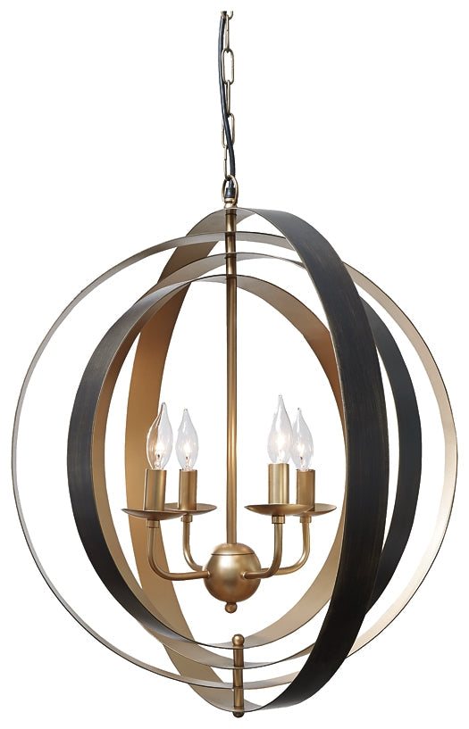 Makani Metal Pendant Light (1/CN)