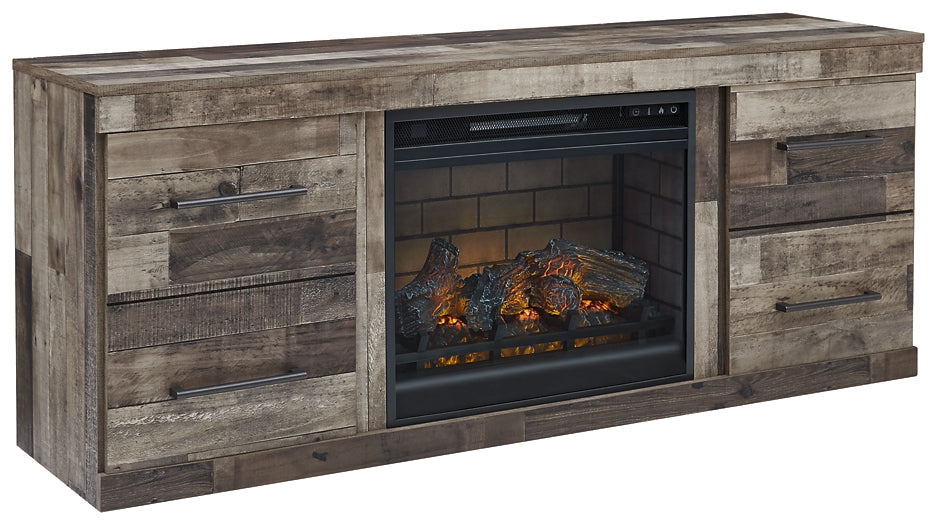 Derekson 63" TV Stand with Electric Fireplace