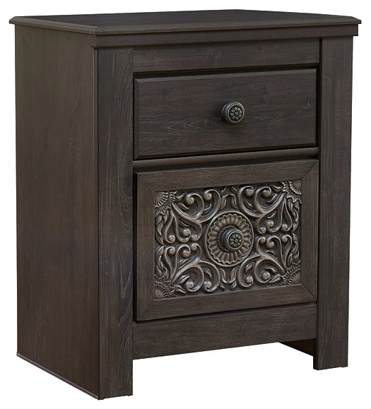 Paxberry Two Drawer Night Stand