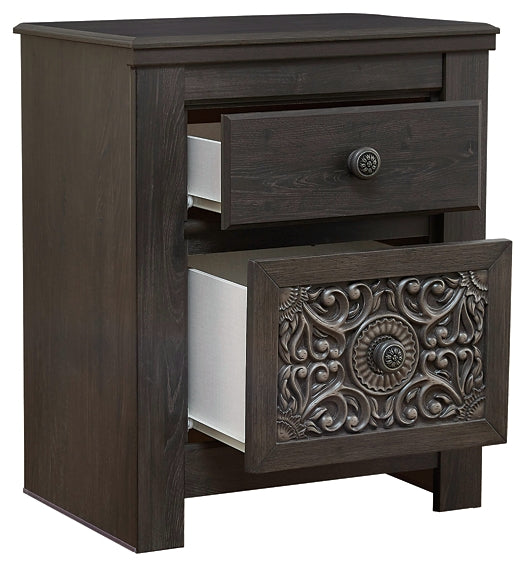 Paxberry Two Drawer Night Stand