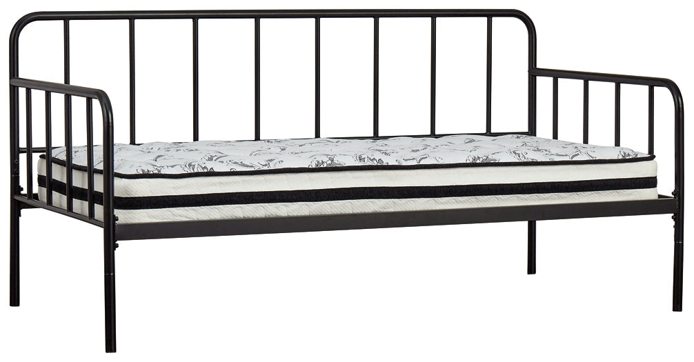 Trentlore Twin Metal Day Bed w/Platform