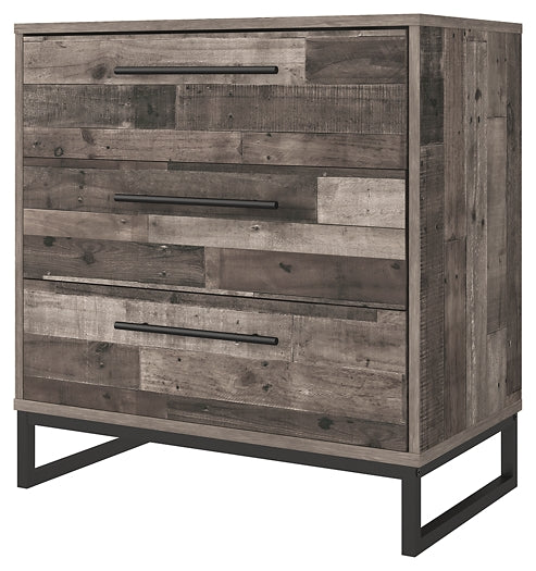 Neilsville Three Drawer Chest