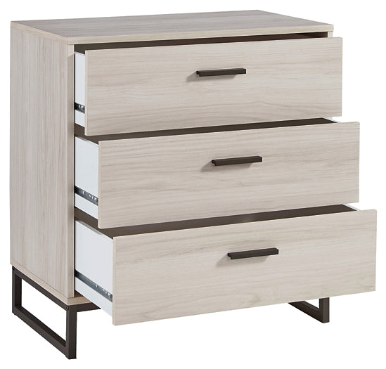 Socalle Three Drawer Chest