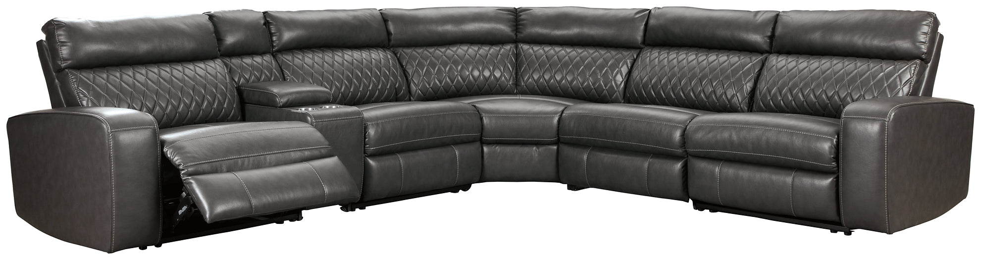 Samperstone 6-Piece Power Reclining Sectional