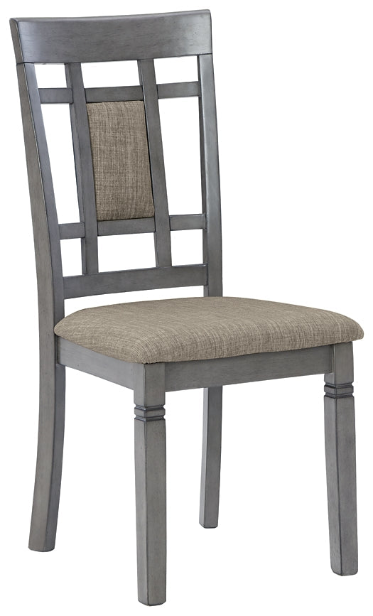 Jayemyer Dining Table and Chairs (Set of 7)