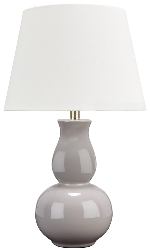 Zellrock Ceramic Table Lamp (1/CN)