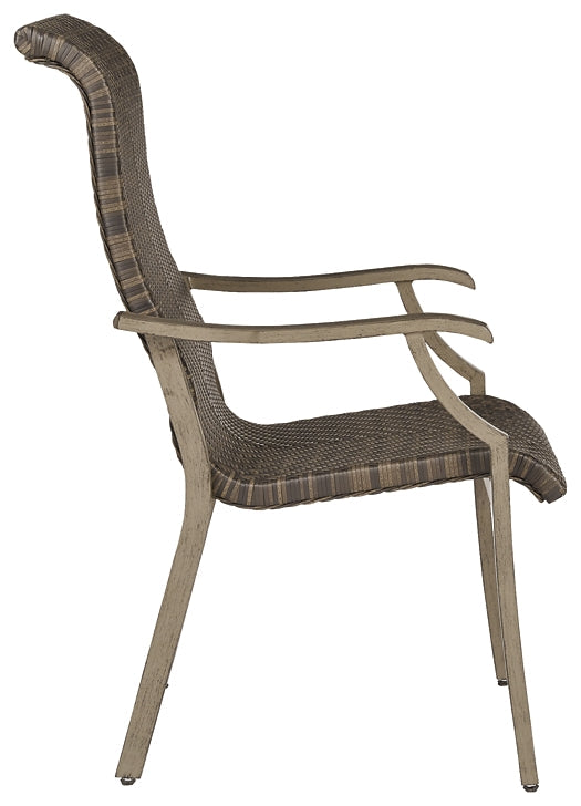 Windon Barn Arm Chair (4/CN)