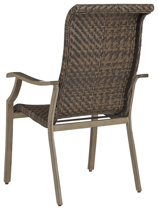 Windon Barn Arm Chair (4/CN)