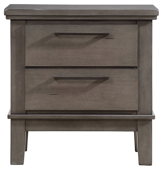 Hallanden Two Drawer Night Stand