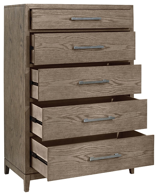 Chrestner Five Drawer Chest