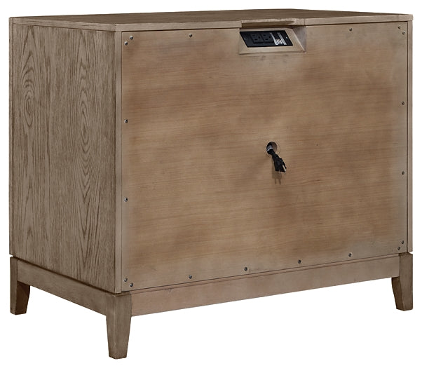 Chrestner Three Drawer Night Stand